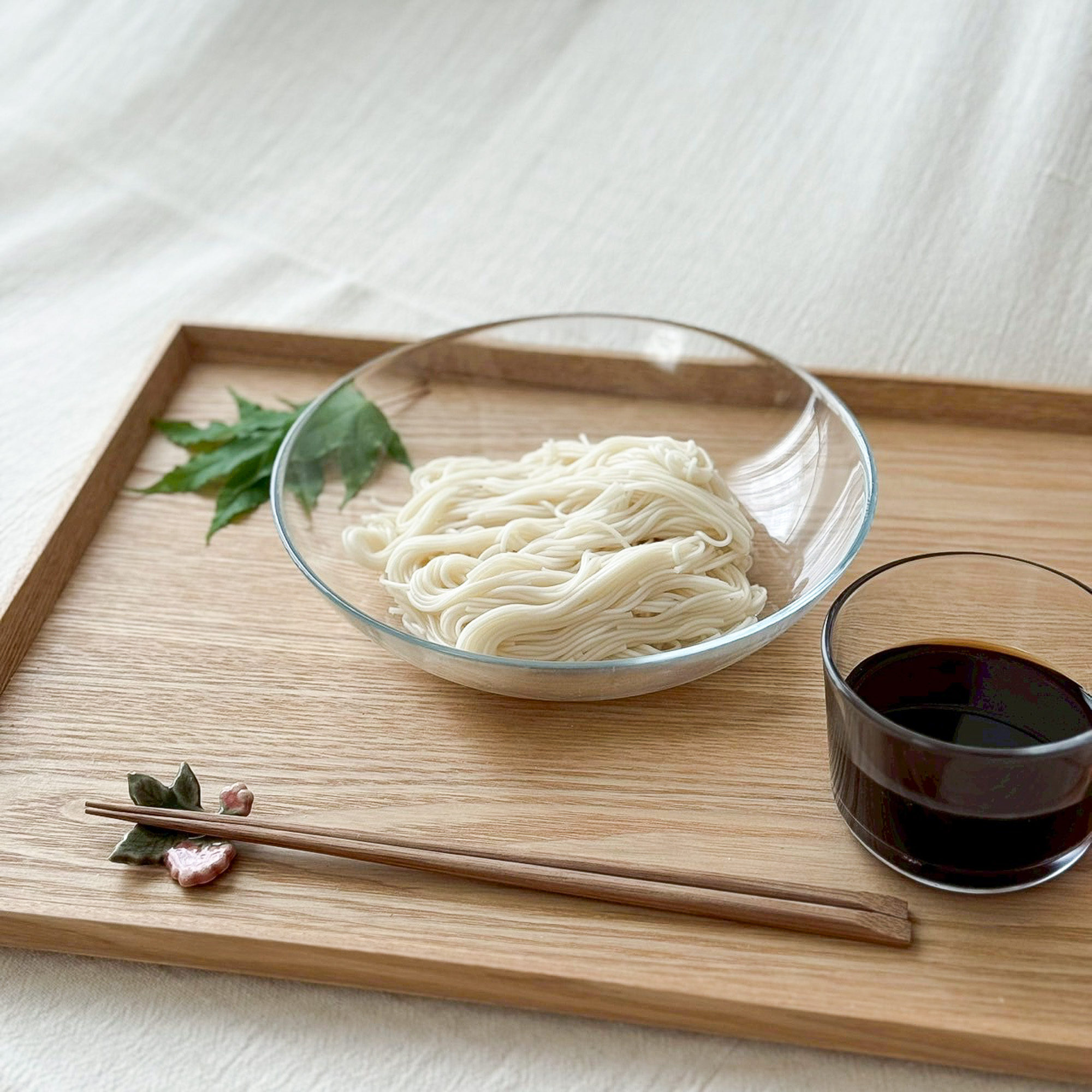 福島県会津産小麦100％そうめん 【200g×12袋】